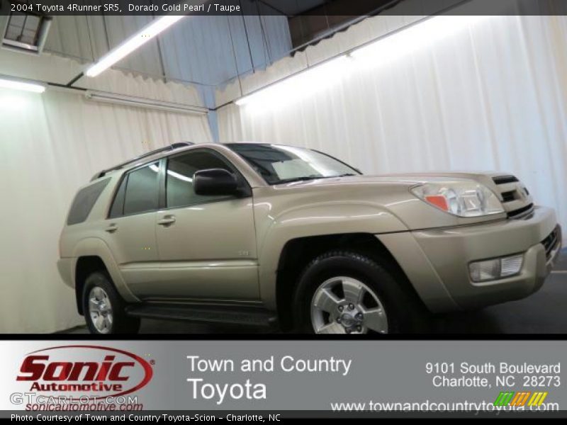Dorado Gold Pearl / Taupe 2004 Toyota 4Runner SR5