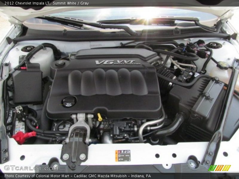 Summit White / Gray 2012 Chevrolet Impala LT