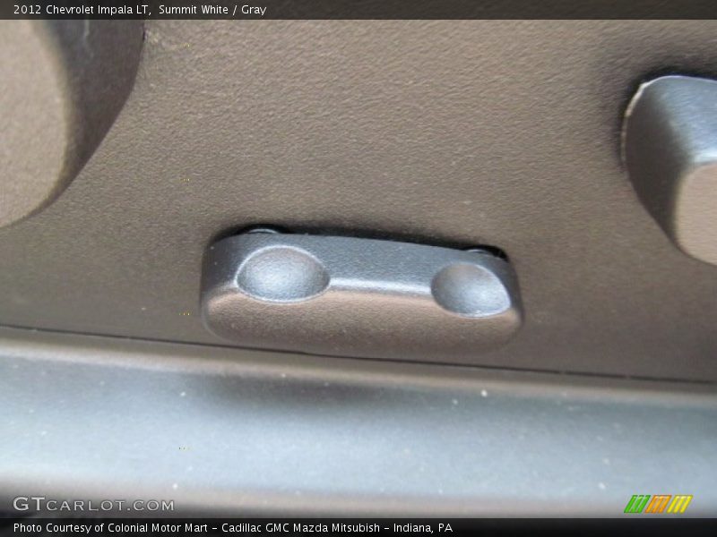 Summit White / Gray 2012 Chevrolet Impala LT