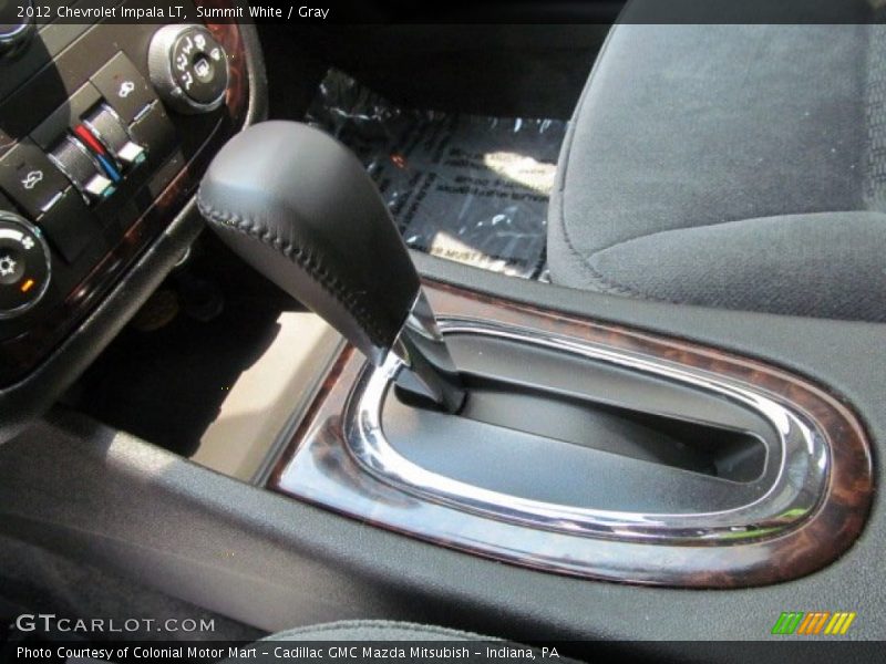 Summit White / Gray 2012 Chevrolet Impala LT