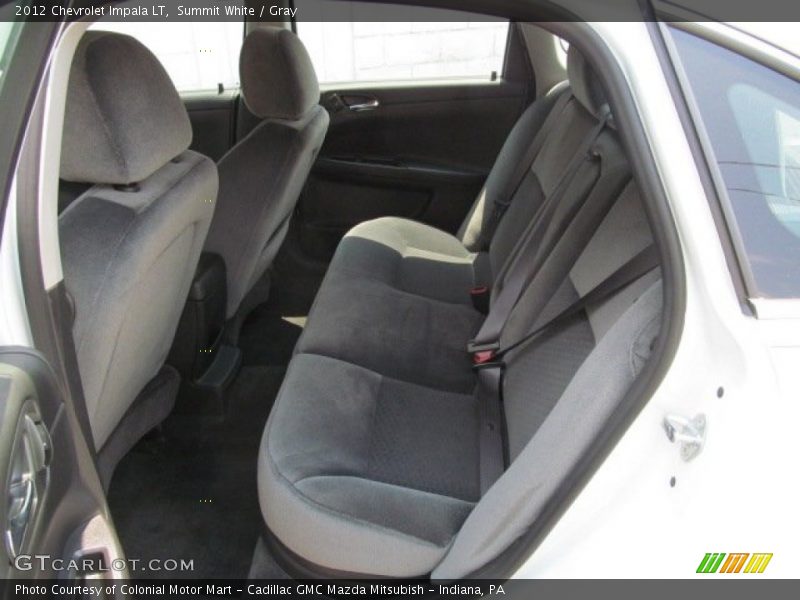Summit White / Gray 2012 Chevrolet Impala LT