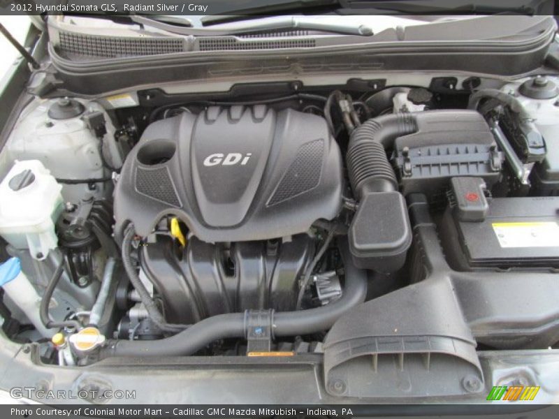 Radiant Silver / Gray 2012 Hyundai Sonata GLS
