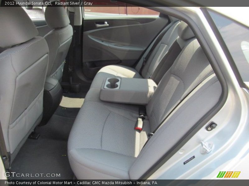 Radiant Silver / Gray 2012 Hyundai Sonata GLS