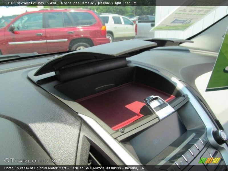 Mocha Steel Metallic / Jet Black/Light Titanium 2010 Chevrolet Equinox LS AWD
