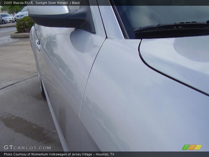 Sunlight Silver Metallic / Black 2005 Mazda RX-8