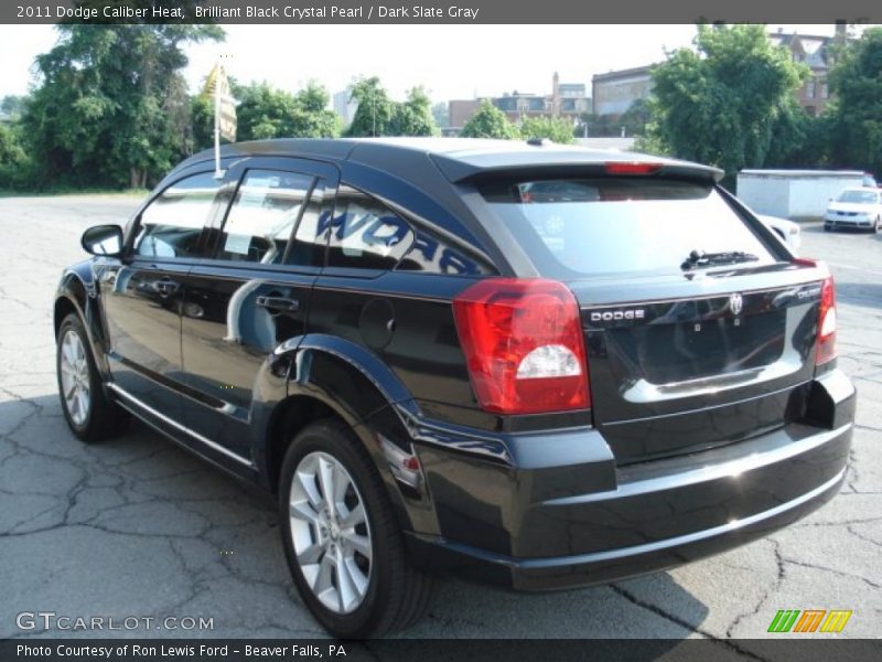 Brilliant Black Crystal Pearl / Dark Slate Gray 2011 Dodge Caliber Heat