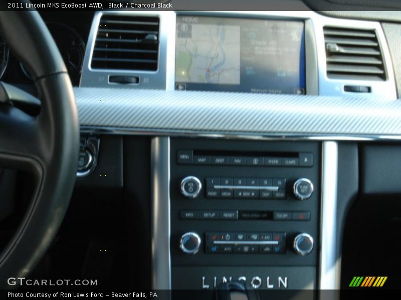 Black / Charcoal Black 2011 Lincoln MKS EcoBoost AWD