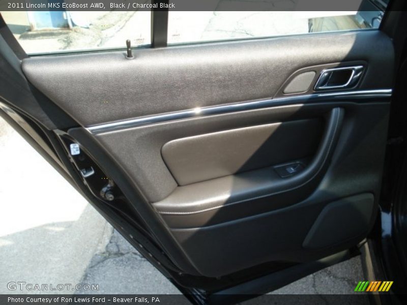 Black / Charcoal Black 2011 Lincoln MKS EcoBoost AWD