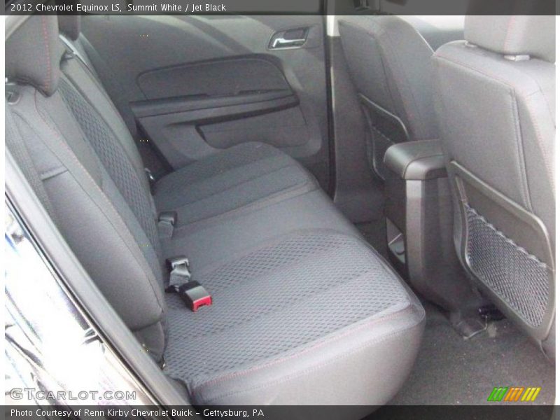 Summit White / Jet Black 2012 Chevrolet Equinox LS