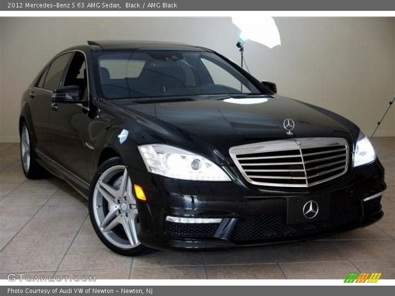 Black / AMG Black 2012 Mercedes-Benz S 63 AMG Sedan