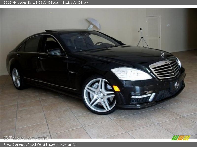 Black / AMG Black 2012 Mercedes-Benz S 63 AMG Sedan