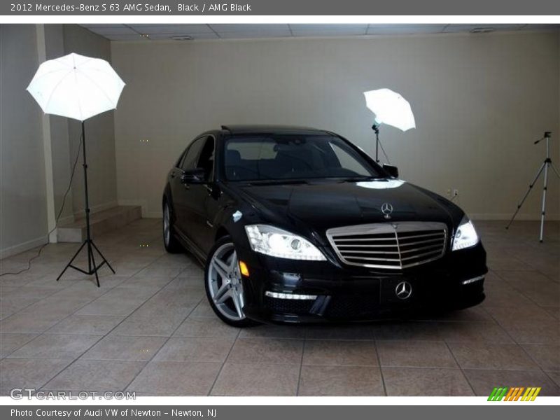 Black / AMG Black 2012 Mercedes-Benz S 63 AMG Sedan