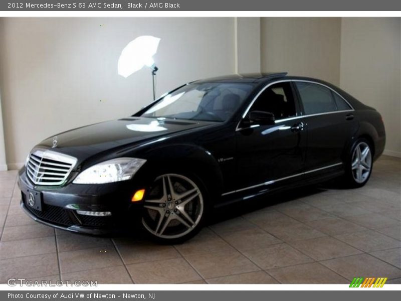 Black / AMG Black 2012 Mercedes-Benz S 63 AMG Sedan