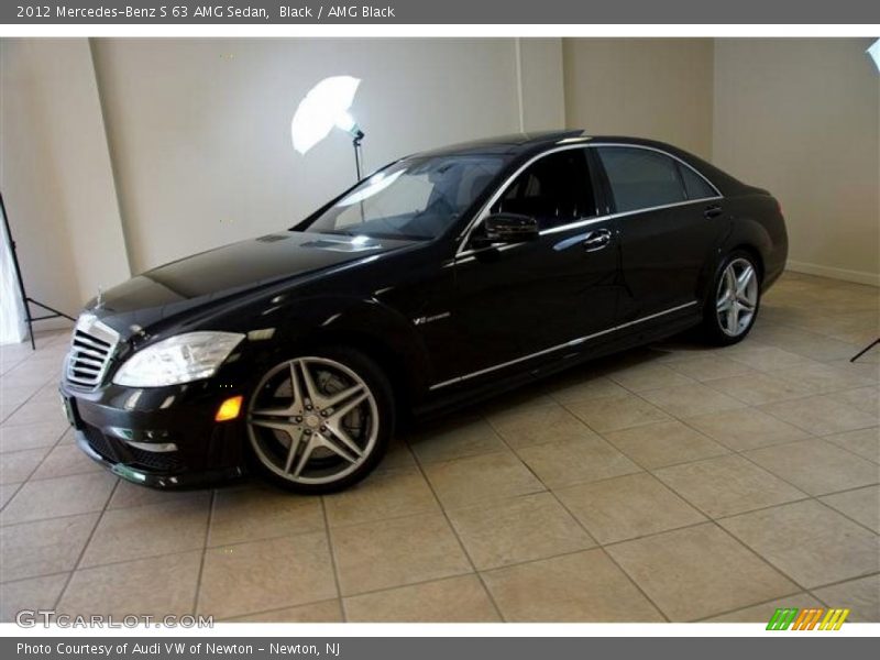 Black / AMG Black 2012 Mercedes-Benz S 63 AMG Sedan