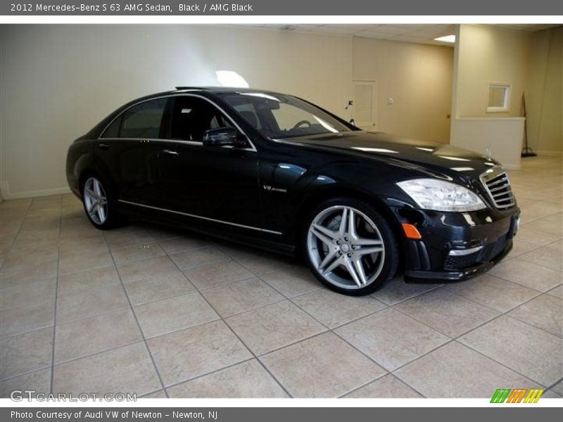 Black / AMG Black 2012 Mercedes-Benz S 63 AMG Sedan