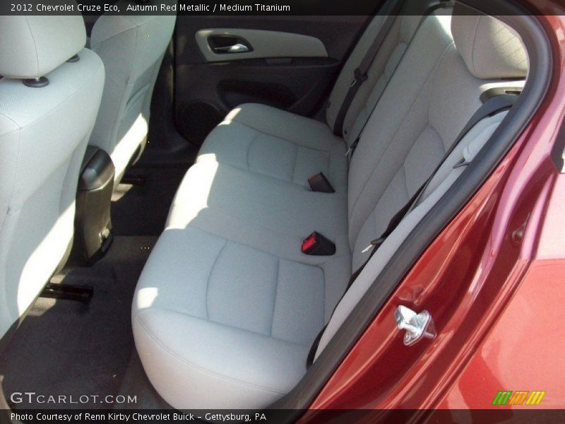 Autumn Red Metallic / Medium Titanium 2012 Chevrolet Cruze Eco