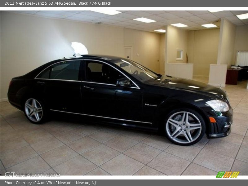 Black / AMG Black 2012 Mercedes-Benz S 63 AMG Sedan