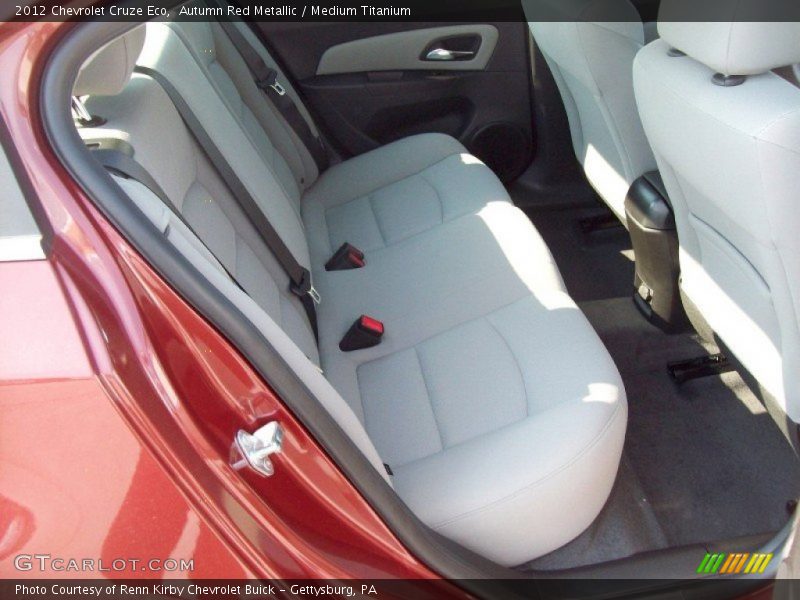 Autumn Red Metallic / Medium Titanium 2012 Chevrolet Cruze Eco
