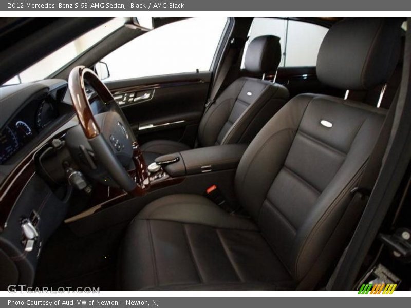 Black / AMG Black 2012 Mercedes-Benz S 63 AMG Sedan