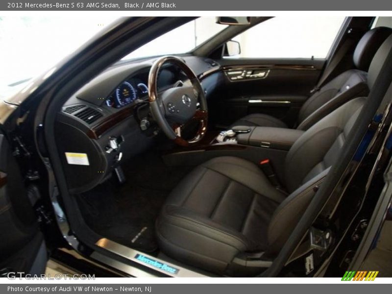 Black / AMG Black 2012 Mercedes-Benz S 63 AMG Sedan
