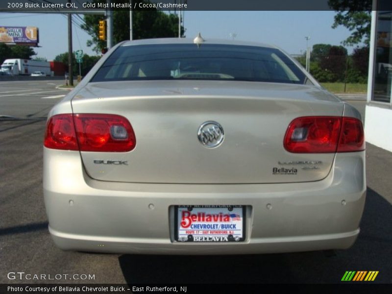 Gold Mist Metallic / Cocoa/Cashmere 2009 Buick Lucerne CXL