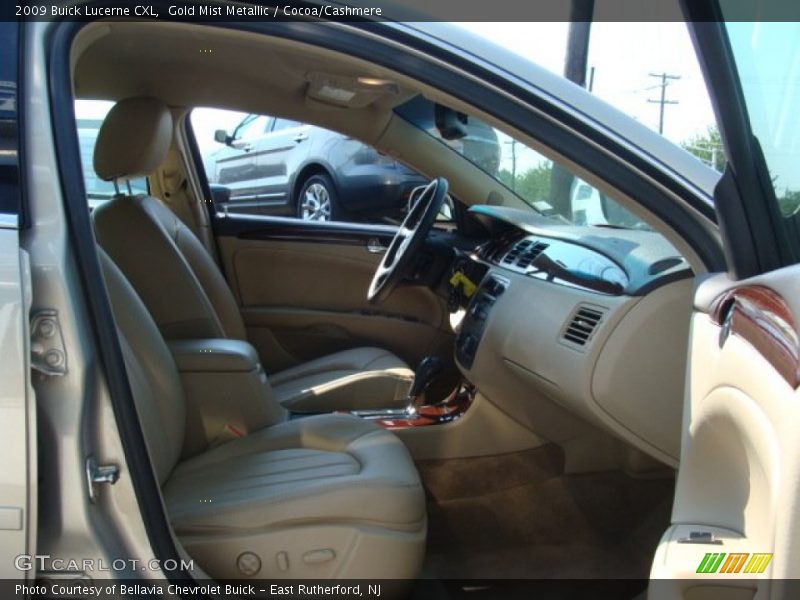 Gold Mist Metallic / Cocoa/Cashmere 2009 Buick Lucerne CXL