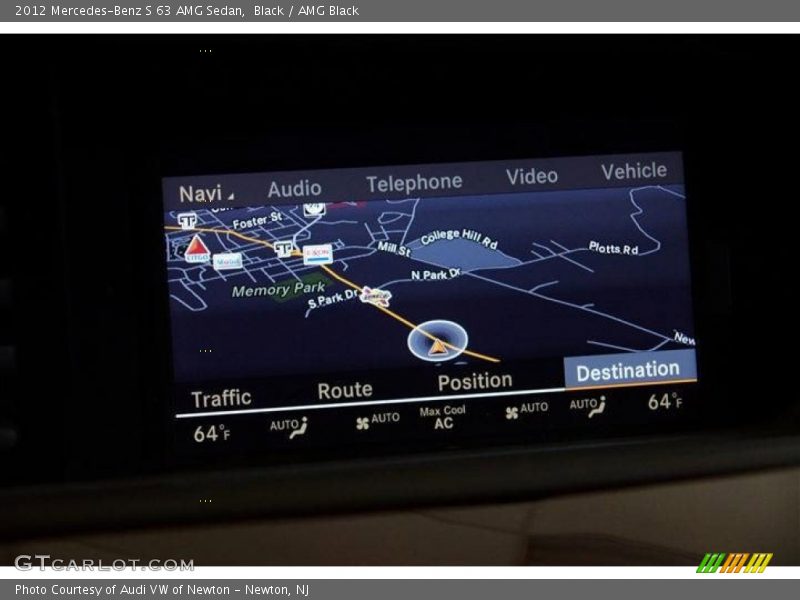 Black / AMG Black 2012 Mercedes-Benz S 63 AMG Sedan