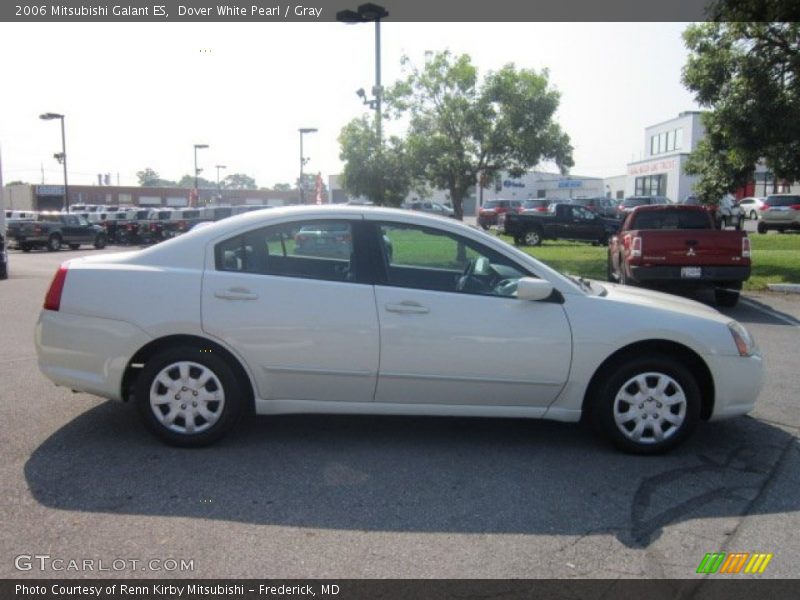Dover White Pearl / Gray 2006 Mitsubishi Galant ES