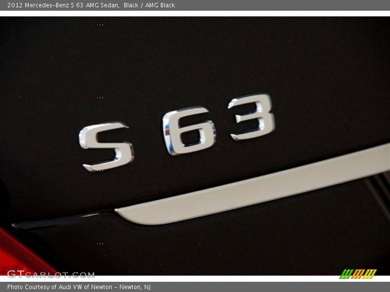 Black / AMG Black 2012 Mercedes-Benz S 63 AMG Sedan