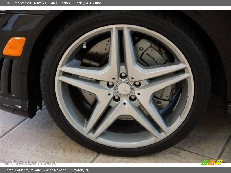 Black / AMG Black 2012 Mercedes-Benz S 63 AMG Sedan
