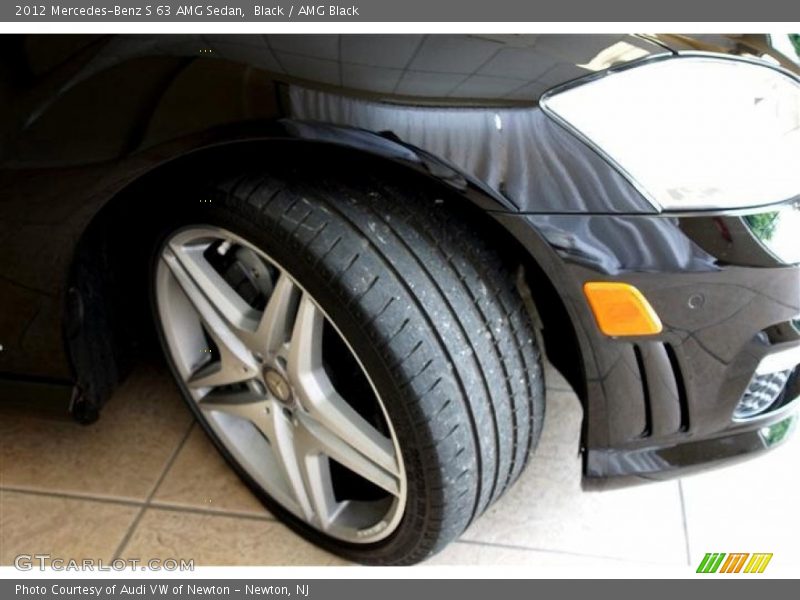 Black / AMG Black 2012 Mercedes-Benz S 63 AMG Sedan