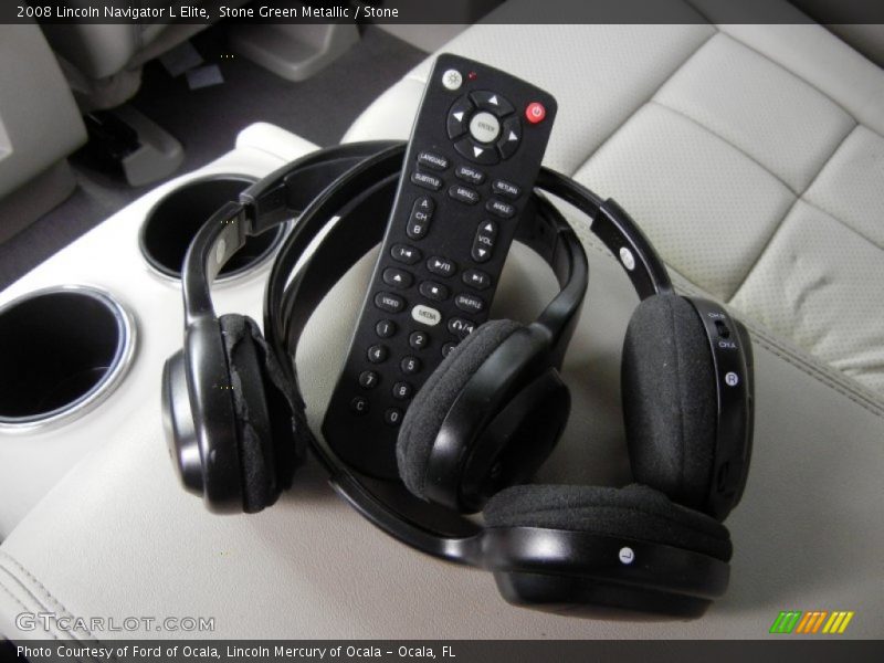 Stone Green Metallic / Stone 2008 Lincoln Navigator L Elite