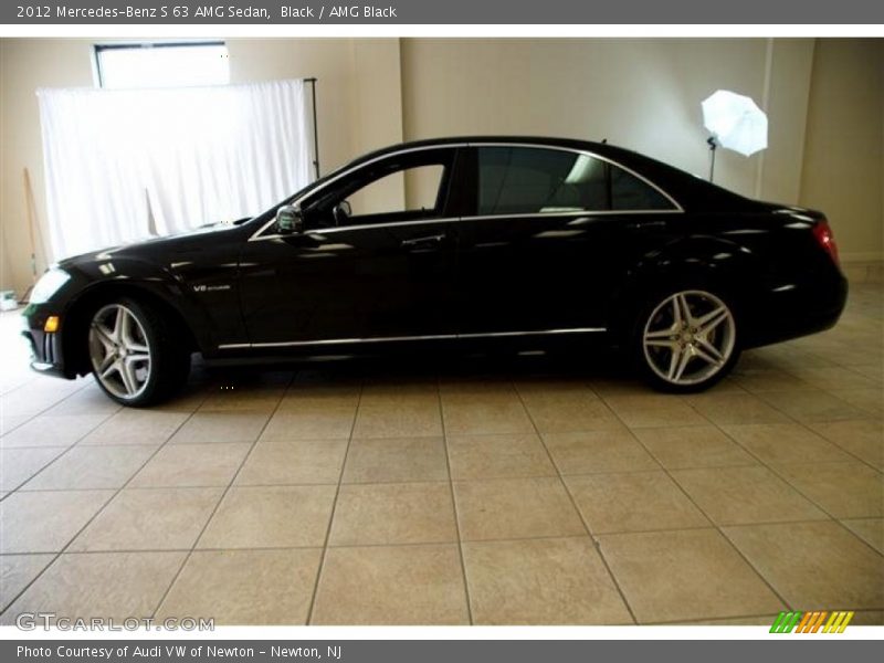 Black / AMG Black 2012 Mercedes-Benz S 63 AMG Sedan