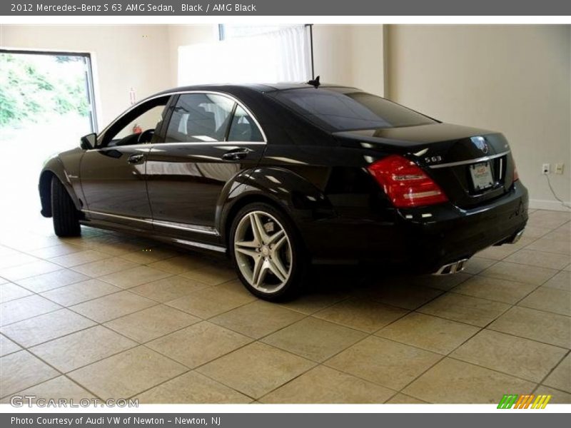 Black / AMG Black 2012 Mercedes-Benz S 63 AMG Sedan