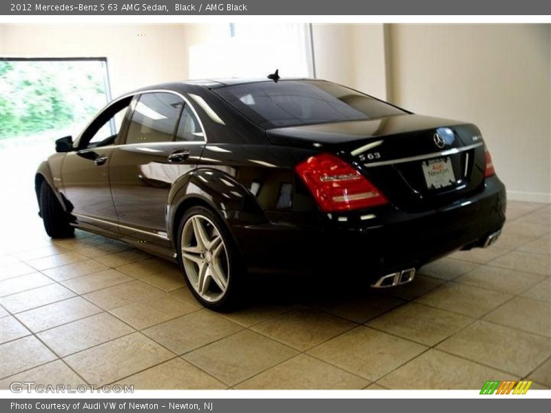 Black / AMG Black 2012 Mercedes-Benz S 63 AMG Sedan