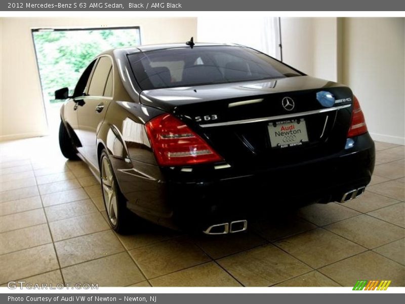 Black / AMG Black 2012 Mercedes-Benz S 63 AMG Sedan