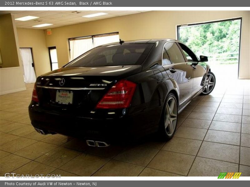 Black / AMG Black 2012 Mercedes-Benz S 63 AMG Sedan
