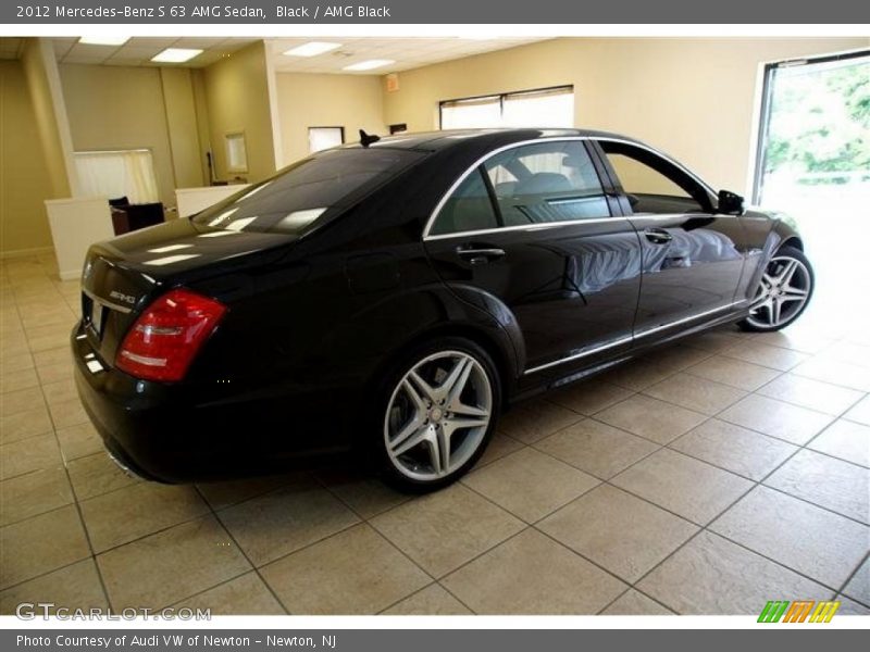Black / AMG Black 2012 Mercedes-Benz S 63 AMG Sedan