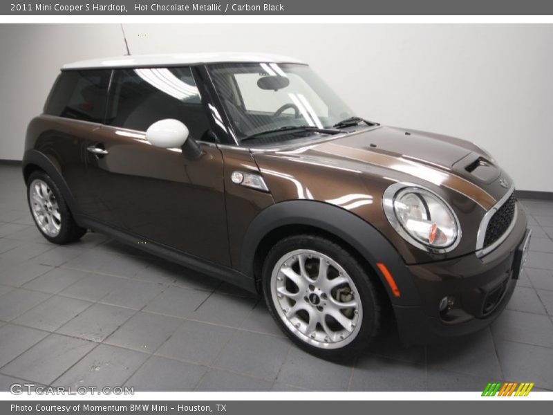 Hot Chocolate Metallic / Carbon Black 2011 Mini Cooper S Hardtop