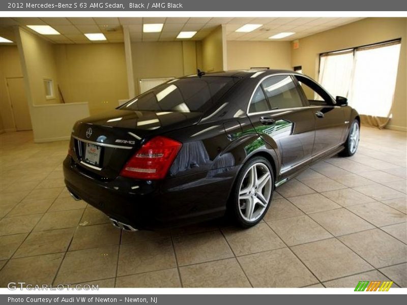 Black / AMG Black 2012 Mercedes-Benz S 63 AMG Sedan