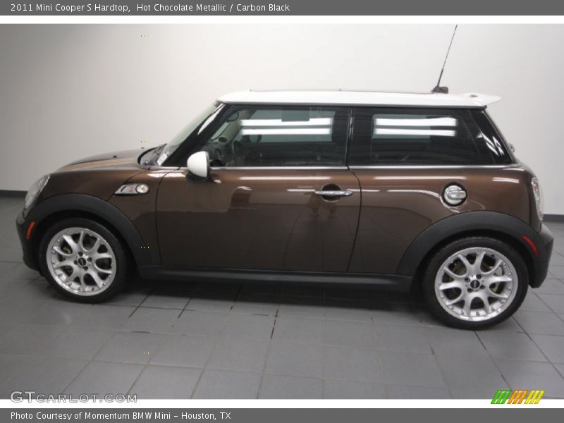 Hot Chocolate Metallic / Carbon Black 2011 Mini Cooper S Hardtop