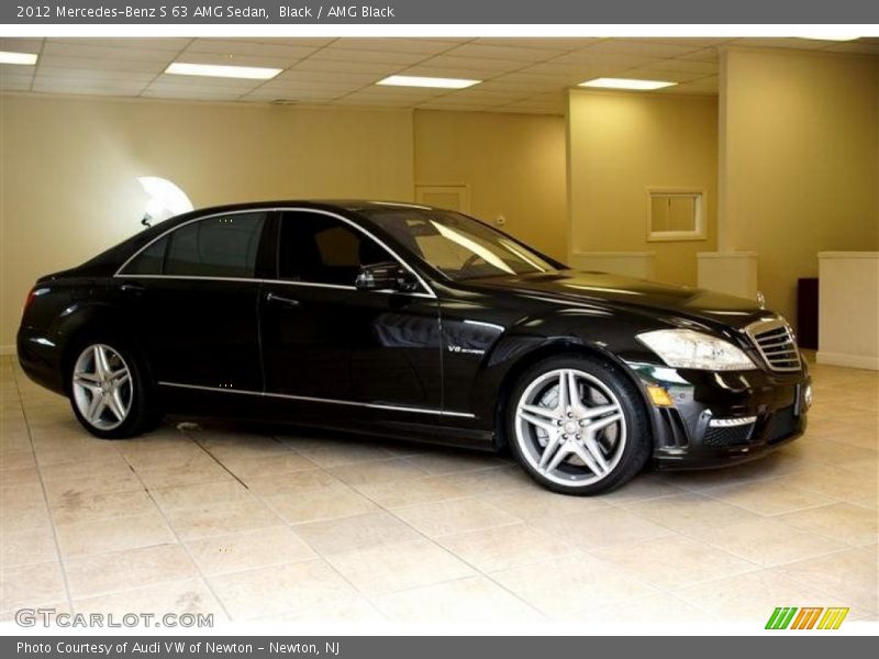Black / AMG Black 2012 Mercedes-Benz S 63 AMG Sedan