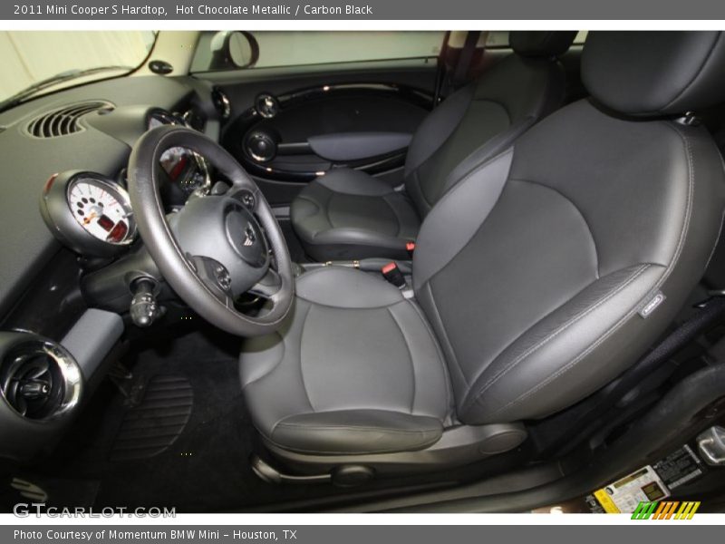 Hot Chocolate Metallic / Carbon Black 2011 Mini Cooper S Hardtop