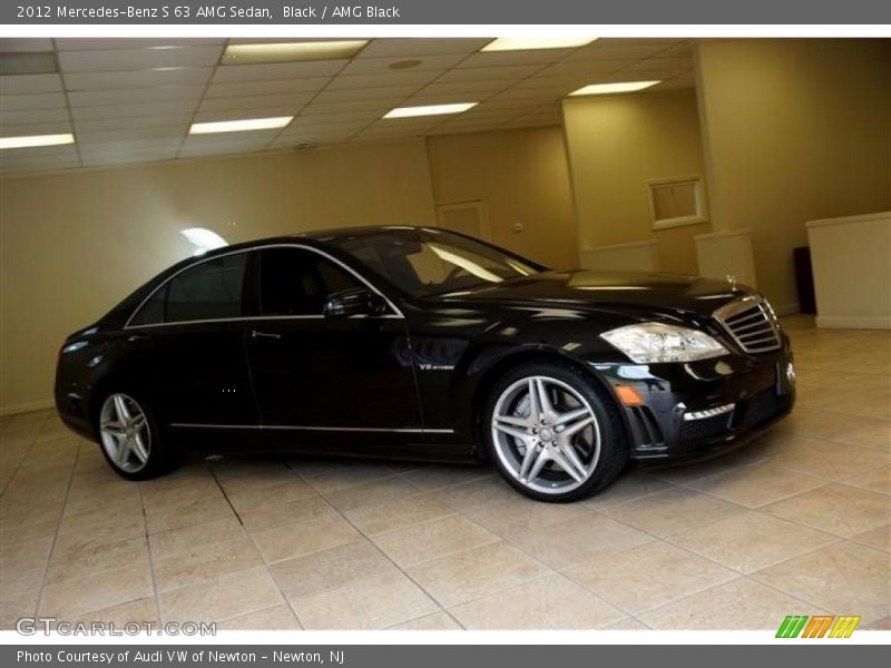Black / AMG Black 2012 Mercedes-Benz S 63 AMG Sedan