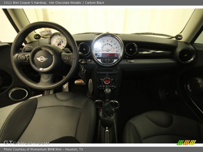 Hot Chocolate Metallic / Carbon Black 2011 Mini Cooper S Hardtop