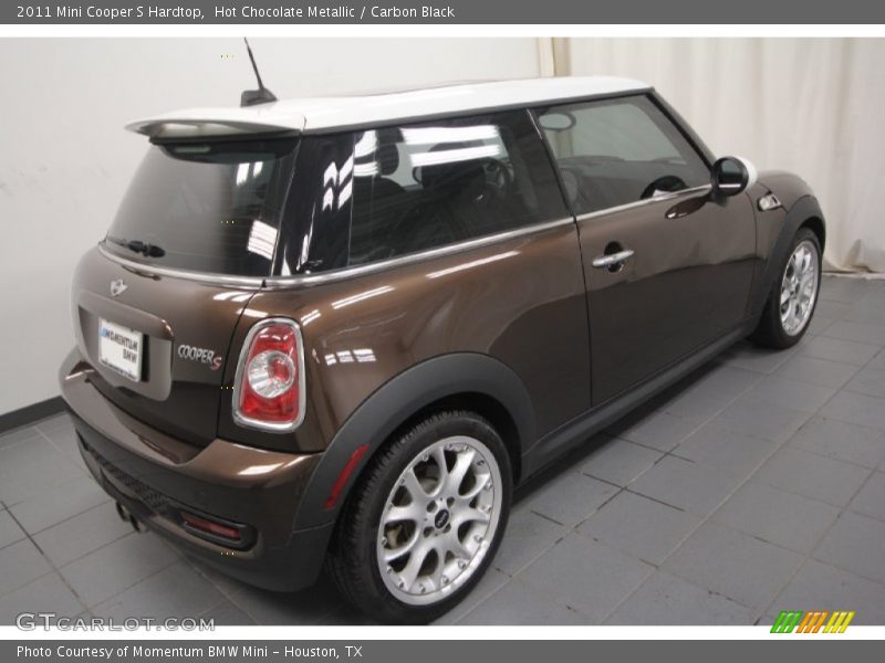 Hot Chocolate Metallic / Carbon Black 2011 Mini Cooper S Hardtop