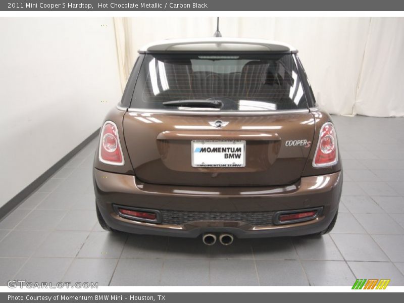 Hot Chocolate Metallic / Carbon Black 2011 Mini Cooper S Hardtop