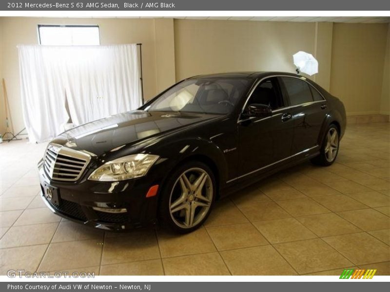 Black / AMG Black 2012 Mercedes-Benz S 63 AMG Sedan