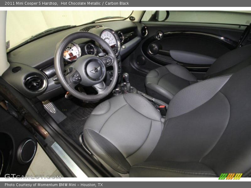 Hot Chocolate Metallic / Carbon Black 2011 Mini Cooper S Hardtop