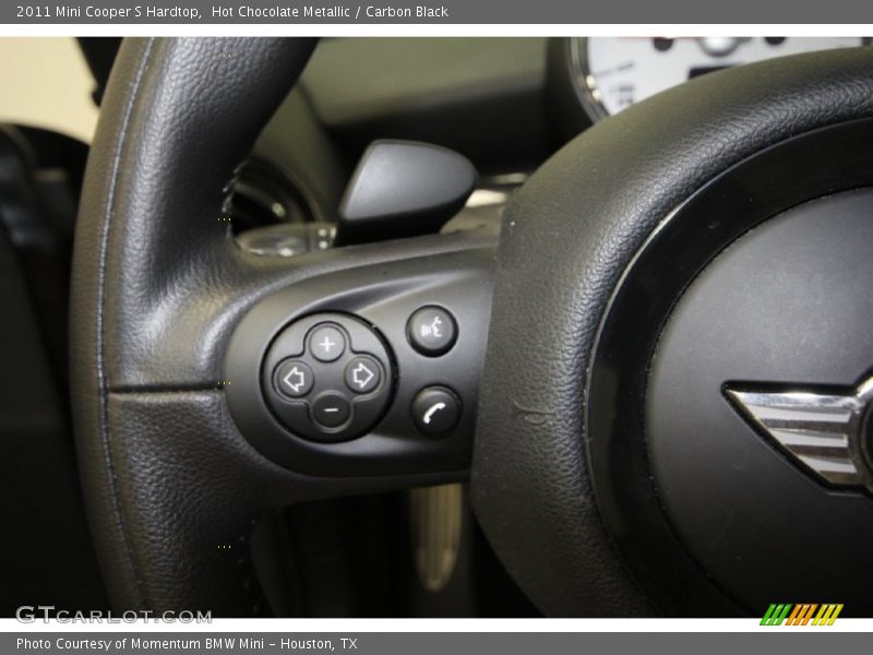 Hot Chocolate Metallic / Carbon Black 2011 Mini Cooper S Hardtop